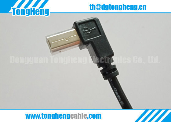 China 90 Degree Angle USB Connectors Moulded T-012 supplier