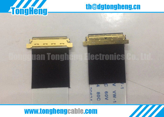 China 30P/40P I-pex Connector Terminated Laminated FFC Cable supplier