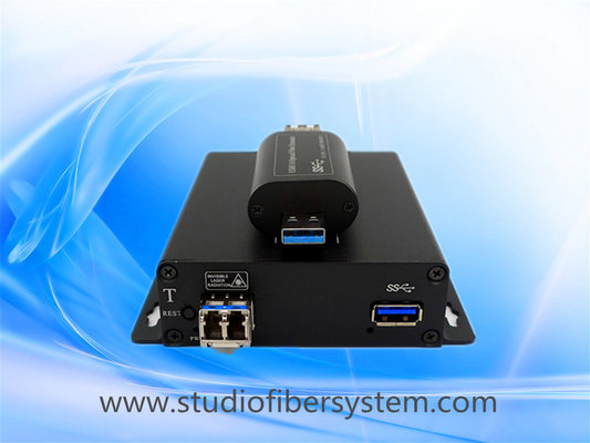 China 1Port compact USB3.0 fiber optical extender for 5GB 3.0 usb over 1 sm/mm fiber to 250M supplier