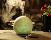 Ceramic Aroma Diffuser  Essential Oil Use Humidifier with RGB Color Changing Cool Mist Output Button Control CE ROHS