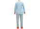Full Length Ladies Pajama Sets Women'S 2 Piece Pajamas Plain Dyed Technics supplier