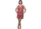 Breathable Ladies Satin Pyjamas / Womens Satin Nightwear With Tassels At Shoulder supplier