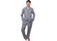 Yarn Dye Stripe 100% Cotton Flannel Checked Pyjamas Long Sleeve Long Pant supplier