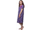 Water Print Womens Summer Nightwear Ladies Cotton Pyjamas Night Skirt supplier