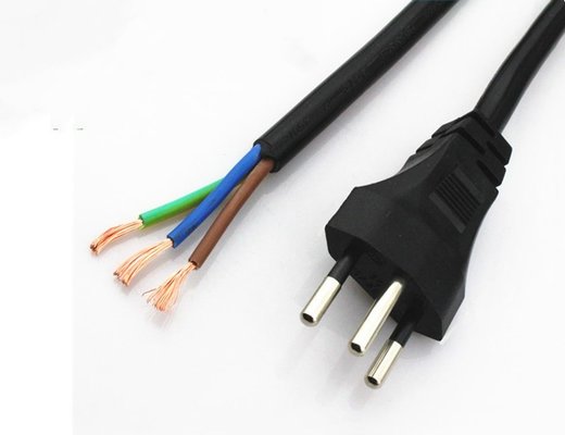 China Switzerland SEV copper extension Power Cord 18AWG 10A/250V 1.5m-10m Connector supplier