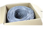 High speed CAT6 CAT5E Copper black Network Cable 350MHZ  UTP LAN Cable 300m a carton supplier