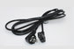 Hot sale Oxygen-free copper black power cord 10A 0.5m-10mAngled female power cable supplier