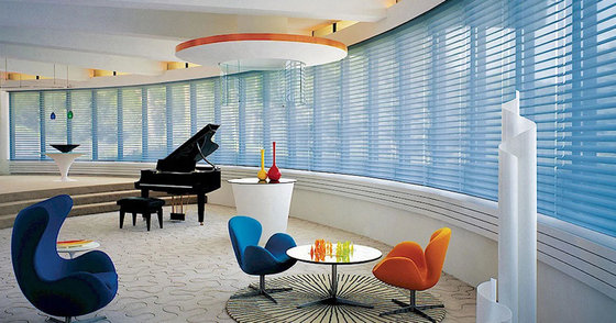 Modern motorized/manual soft shutters window grey Shangri-la blinds customized double layer curtain