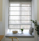 Light grey Plain linen curtain Roman blinds sheer curtain customized for bedroom living reading dinning room