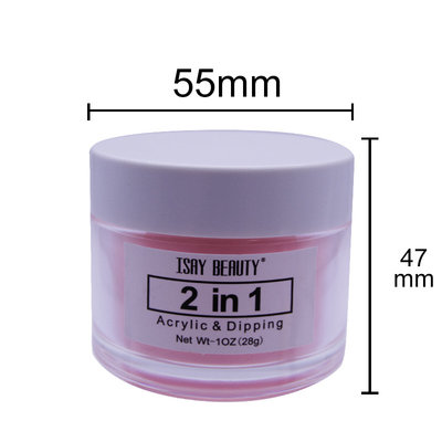 China DIY or salon professional use dip powder kit for nails acrylic color pigment nail supplier