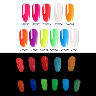China Fashion Holographic nail glitter powder chrome nail dipping powder for nail art glow in the dark supplier