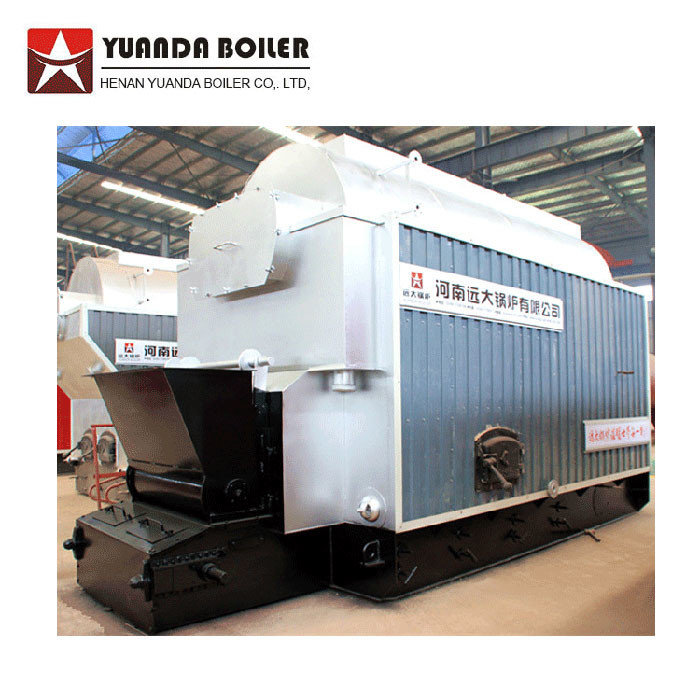 DZL Single Drum Coal Fired Steam Boiler 1 Ton For Food Processing Factory supplier