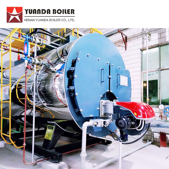 PLC Automatic Control 4000kghr Diesel Oil Fired Steam Boiler for Corrugator Machine supplier