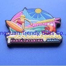 China Cool 3d Sea Theme Soft PVC Fridge Magnet As For Santa Catarina Promotion Advertising Gift supplier