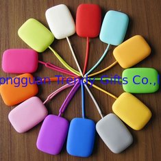 China Multipurpose Silicone Key Wallet ID Card Holder With 15 Colors In Stock , Custom Print Your Own Logo supplier