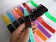 Cheap Promotional Glass Silicone Led Bracelet Wrist Watches With Red Light Time Display In Stock ,Fast Delivery supplier