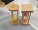 Novelty Mini Wood Sand Timer Hourglass With 3 Minutes,For Home And Restaurant Decoration supplier