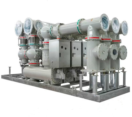 China gas insulated metal enclosed switchgear equipment substation high voltage GIS supplier