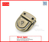 Metal Catch Tuck Latch Lock For Leather Bag Case Purse Clasp