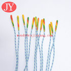 Jiayang aglet small rope dipped aglet injection pvc aglet TPU aglet string rope zipper puller  BBP free zipper pull