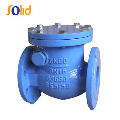 BS5153 Ductile Cast Iron Flanged Swing Check Valve PN16