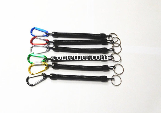 Plastic Elastic Coiled Fishing Lanyard Rope Safety Line for Pliers supplier