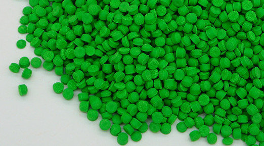 China Fluorescence Green Pigment Masterbatch With 10% - 50% Pigment Content supplier