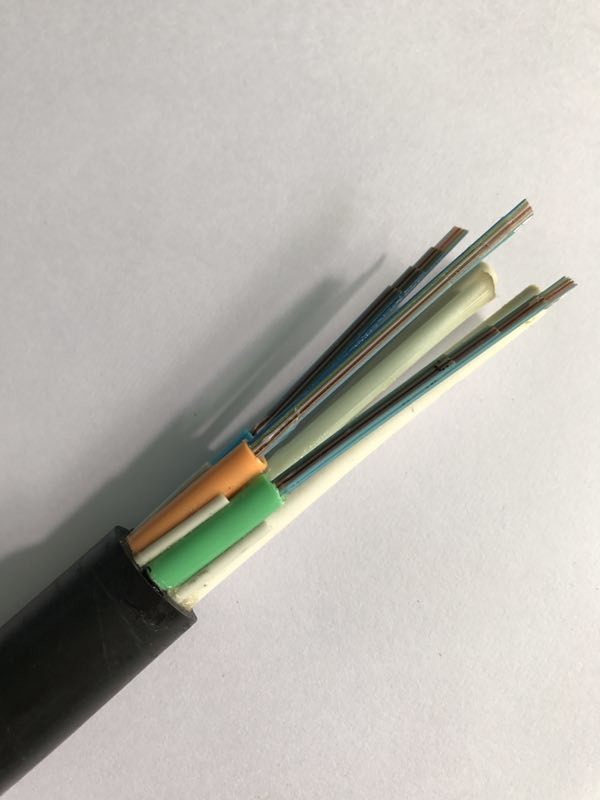 Outdoor SingleModeFiber 0ptic Cable Stranded Loose tube 2~144 core non armored fiber optical cable GYFTY