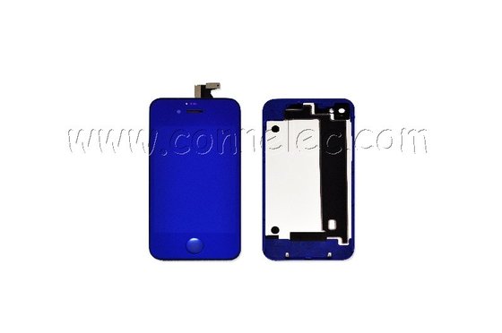 China electroplated LCD screen for Iphone 4, LCD for Iphone 4, electroplated set for Iphone 4 supplier