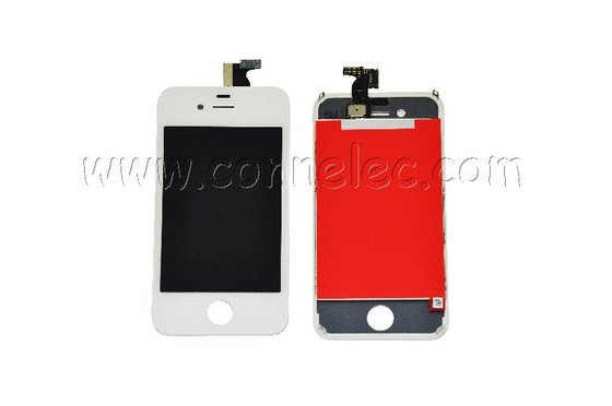 China white LCD screen for Iphone 4S, complete LCD for Iphone 4S, repair parts for Iphone 4S supplier