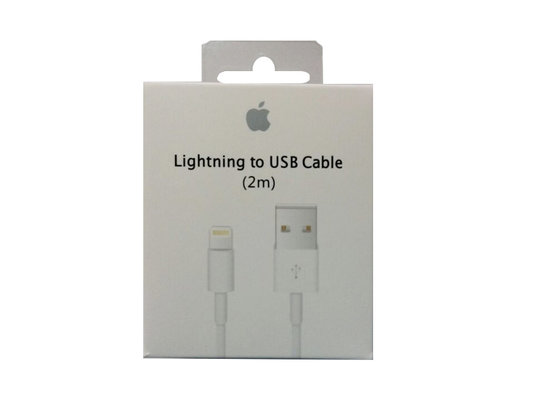 China Iphone X(s)/Xs Max/Xr/8(plus)/7(plus)/6S(pus)/6(plus)/l5S/5C/5/Ipad air/mini original 2M USB cable, Apple 2M lightning supplier