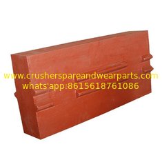 high chrome blow bar impact crusher blow bar hammer plate crusher spare parts