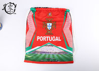 Sport  Gym Portugal Printed Drawstring Backpack Patterned Thick Medium Sized
