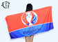 Microfiber Size 30'' x 60'' Europe Cup Logo Beach Towel , Fast Drying Super Absorbent Gym Towel supplier