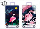 Cartoon Animal Flamingo Suitcase Covers Custom Digital Printed Luggage Protector Cover supplier