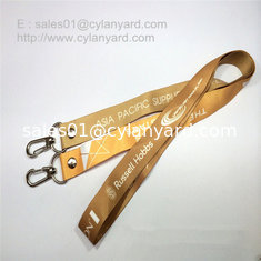 China Two Ends Open Lanyards, Open Double-Ended full color lanyard with rivet seal supplier