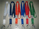 Safety polyester neck lanyard with colored plastic detachable buckle, fast release lanyard supplier
