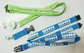 Polyester id badge pull reel lanyard, promotional sponsorship id badge lanyards, supplier