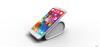 Qi standard Wireless Charger stand with 10400mAh powerbank G800 for mobile phone