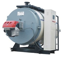 China PLC Control Gas Fuel Fired Hot Water Boilers supplier