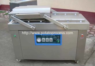 China French Fries Double Chamber Vacuum Packing Machine supplier