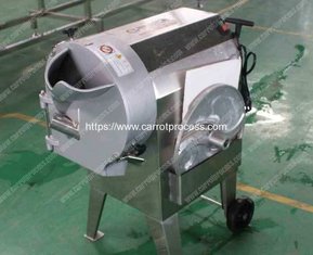 China Multi-Function Carrot Cutting Machine for Chips, Stick and Cube Shape supplier