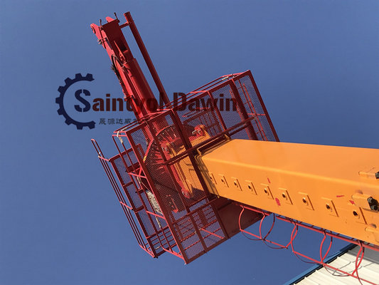 China 29m 32m 33m Full Hydraulic Self Jack up Tower Concrete Placing Boom with Rexroth Valve and Fittings supplier