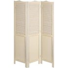 China Manufacturer Wooden White Foldable Screens Room Divider Room Partition