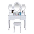 Latest Wooden Dressing Table Designs with Mirror