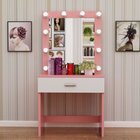 Eco-Friendly cheap dressing table mirror with led lights