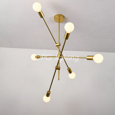 China Modern Decoration Pendant Hanging gold Iron Cage Hanging Lamp supplier