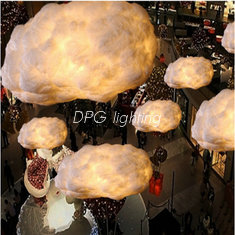 China Modern LED Postmodern ideas floating clouds light fixtures bar cafe bar decorated supplier