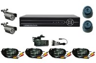 Home Video Surveillance 4CH DVR and 4pcs IR Cameras DR-6404V5023C