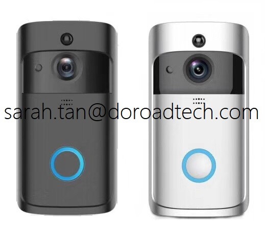 Smart Video Doorbell Camera 720P Visual Call Intercom Door Bell Infrared Night Vision Remote Record